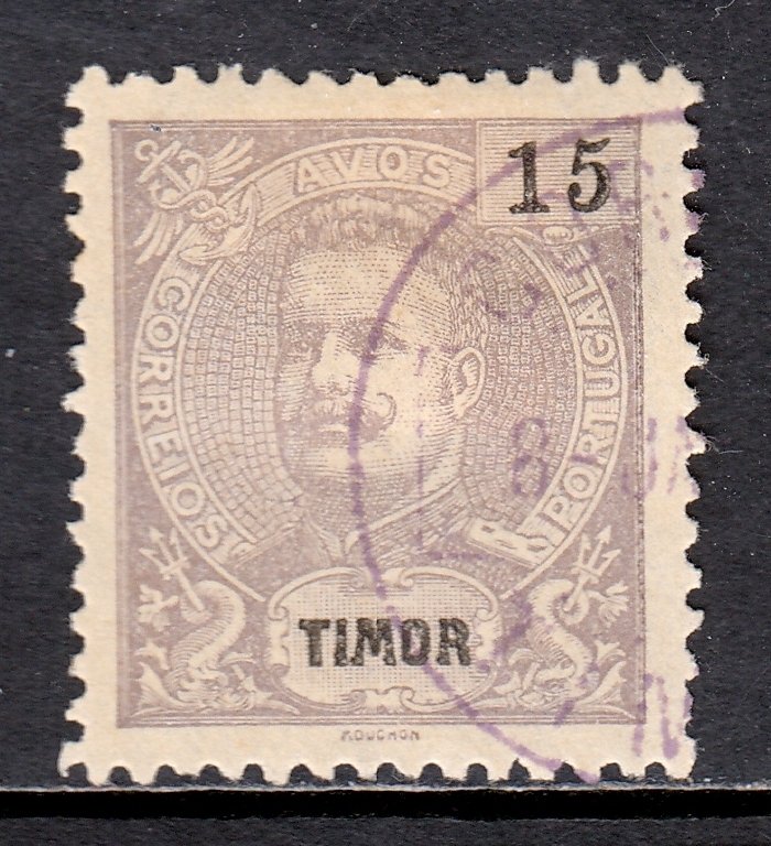 Timor - Scott #70 - Used - Hinge bump - SCV $3.75