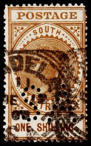 South Australia Scott 155 SA Official Perfin (1903-12) Used F M