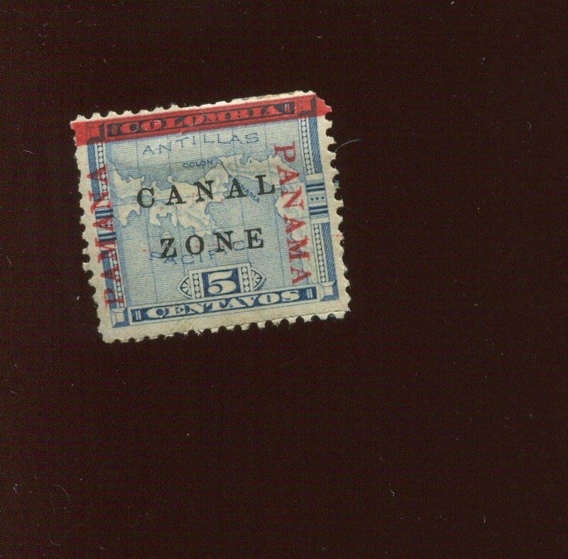 Canal Zone 12 'PAMANA' Reading Up Mint Stamp (CZ12 Bx 995)