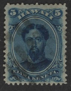 $Hawaii Sc#32 used F-VF, Cv. $30