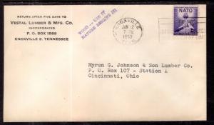 US Vestal Lumber Co Knoxville,TN 1953 Cover