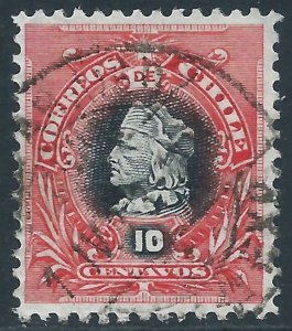 Chile, Sc #54, 10c, Used