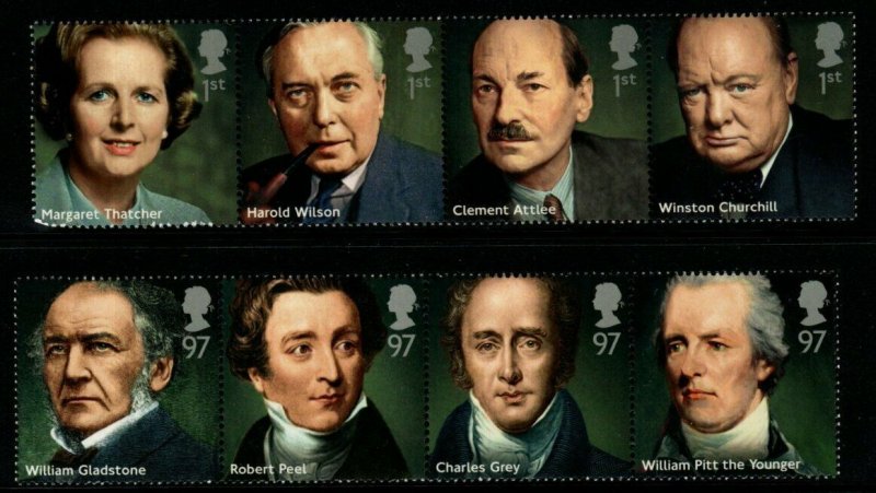 GB SG3642/9 2014 PRIME MINISTERS MNH 