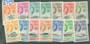 Tristan da Cunha #28-41  Single (Complete Set) (Animals)