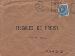 CANADA cover  # 115, Toronto, 7 May 1928 to France