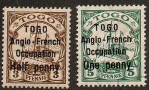 Togo 46-47 Mint hinged