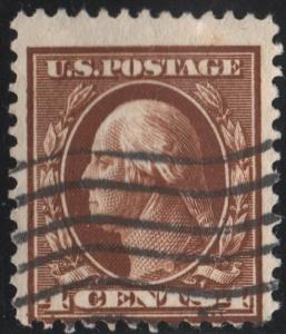 SC#334 4¢ Washington (1908) Used