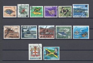 JAMAICA 1969 SG 280/292 USED