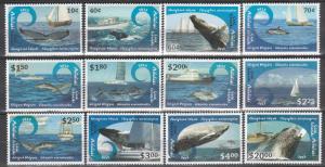 Aitutaki #600-11  MNH  CV $62.50 (A15604)