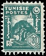 TUNISIA   #170 MH (1)