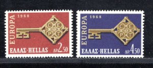 GREECE SC# 916-17 FVF/MOG