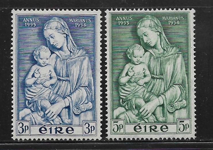 IRELAND, 151-152, MNH,MADONNA AND CHILD