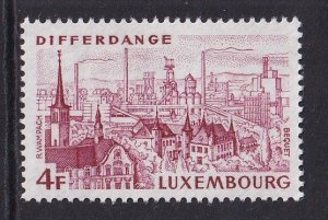 Luxembourg   #554 MNH 1974 view of Differdange