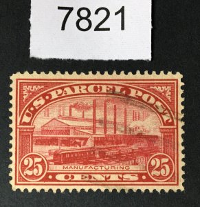 US # Q9 USED CAT. $ LOT #7821