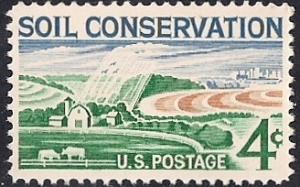 1133 4 cent Soil Conservation mint OG NH EGRADED VF-XF 87