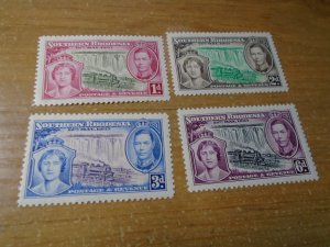 Southern Rhodesia  #  38-41  MNH