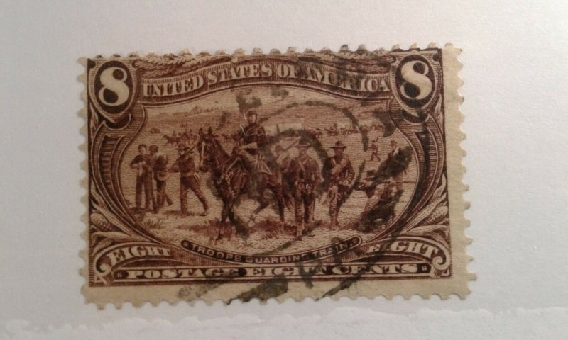 US #289 used e21.1 12808