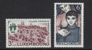 Luxembourg  MNH  1968 SOS Children`s village complete