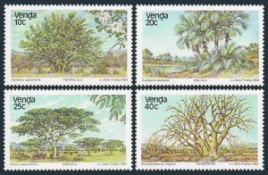 SA-Venda 88-91,MNH.Michel 78-81. Trees 1983.Gardenia spatulifolia.