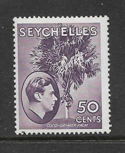 SEYCHELLES,141, MINT HINGED, COCO-DE-MER-PALM