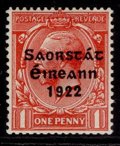 IRELAND GV SG53, 1d scarlet, M MINT.