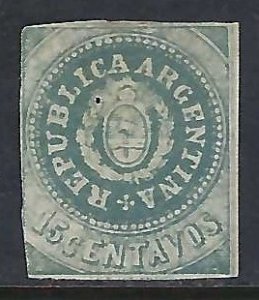 Argentina 7 MNG REPRINT? O196-2