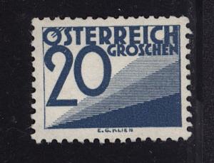 Austria 1925  Scott #J145 MLH
