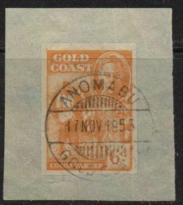 Gold Coast Sc #137 Used Stamp Envelope