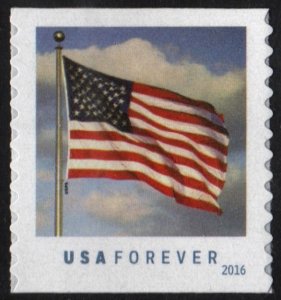 SC#5052 (49¢) U.S. Flag Single (2016) SA
