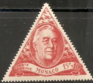 Monaco CB6 Mint OG 1946 Roosevelt