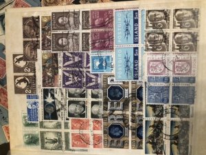 W.W Stamps In Stock Book + Some VERY OLD U.S Might Find Some Gems