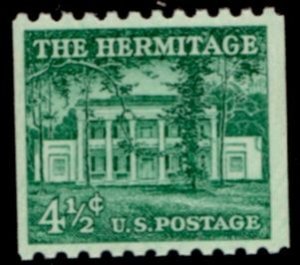 US Stamp #1059 MNH - The Hermitage Coil Single