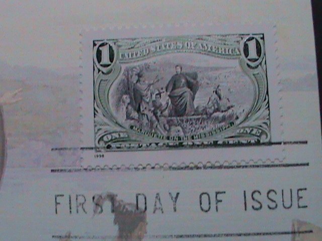 ​UNITED STATES-1998 SC#3209a FDC  MARQUETTE ON THE MISSISSIPPI MINT VERY FINE