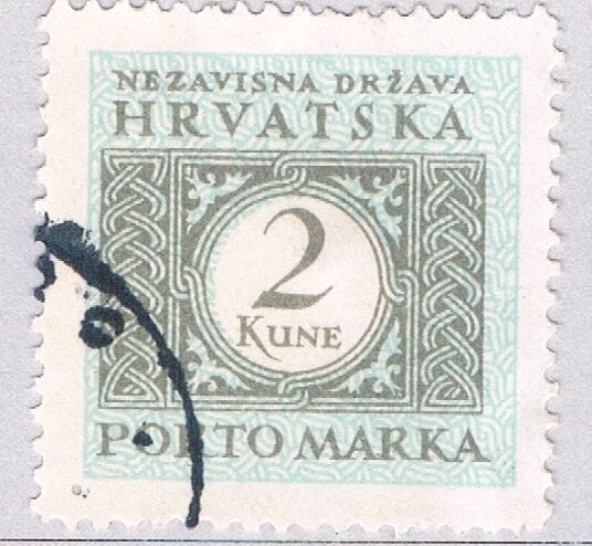 Croatia J13 Used Postage Due 2k 2 1943 (BP85803)