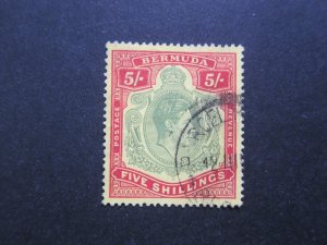 Bermuda 1938 Sc 125a FU