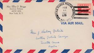 United States A.P.O.'s 6c DC-4 Skymaster 1957 Army-Air Force Postal Service, ...