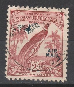 NEW GUINEA 1932 UNDATED BIRD AIRMAIL 2/- USED