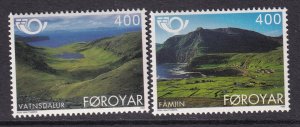 Faroe Islands 280-281 MNH VF