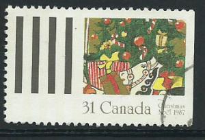 Canada SG 1254  VFU  imperf right