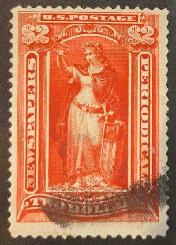 US Stamps #PR120 Used Newspaper #PR120A133