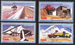 South West Africa SWA 1981 Salt Extraction Set of 4 MNH