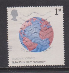 SG2232 Great Britain Nobel Prizes used