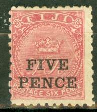 Fiji 52 mint CV $67.50