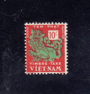South Vietnam Scott #J1 Used