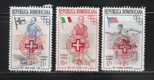 Dominican Republic CB1-CB3 Set MNH Surcharges (C)