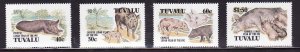 Tuvalu-Sc#685-8- id7-unused NH set-Chinese New Year of the Boar-1995-