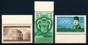 Egypt #292-294  Set of 3 Unused