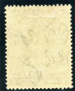 Swaziland 1938 KGVI 1s brown-olive (p13½x13) MLH. SG 35.