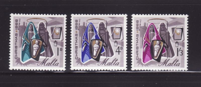 Malta 358-360 Set MH Christmas, Nativity (B)