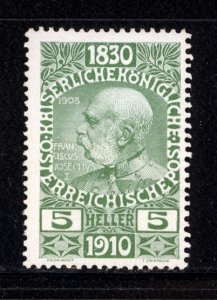 Austria 1910  Scott #131 MH